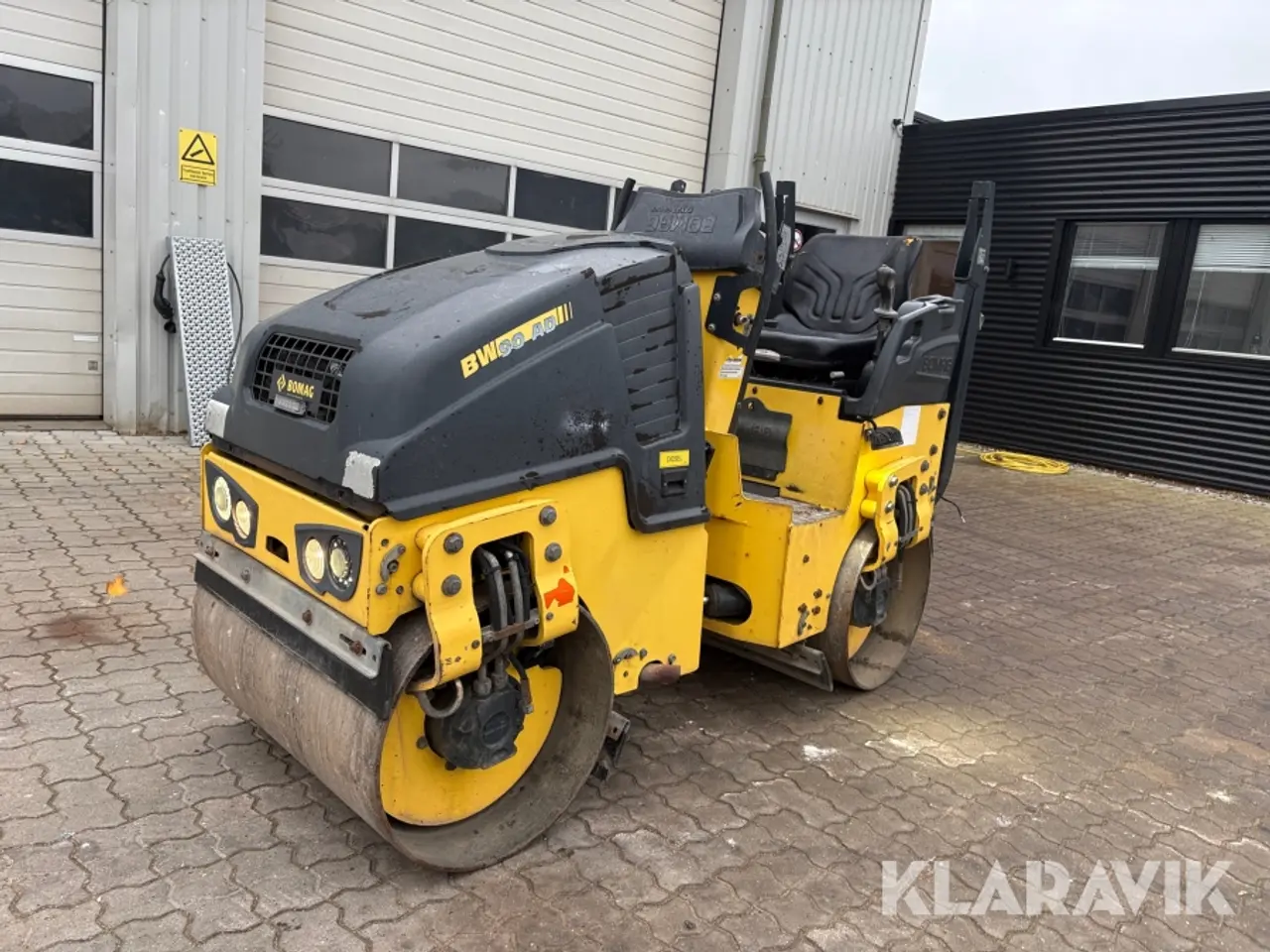 Billede 1 - Vejtromle Bomag 90 AD