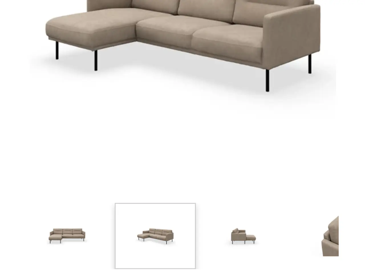 Billede 5 - SOFA MED CHAISELONG