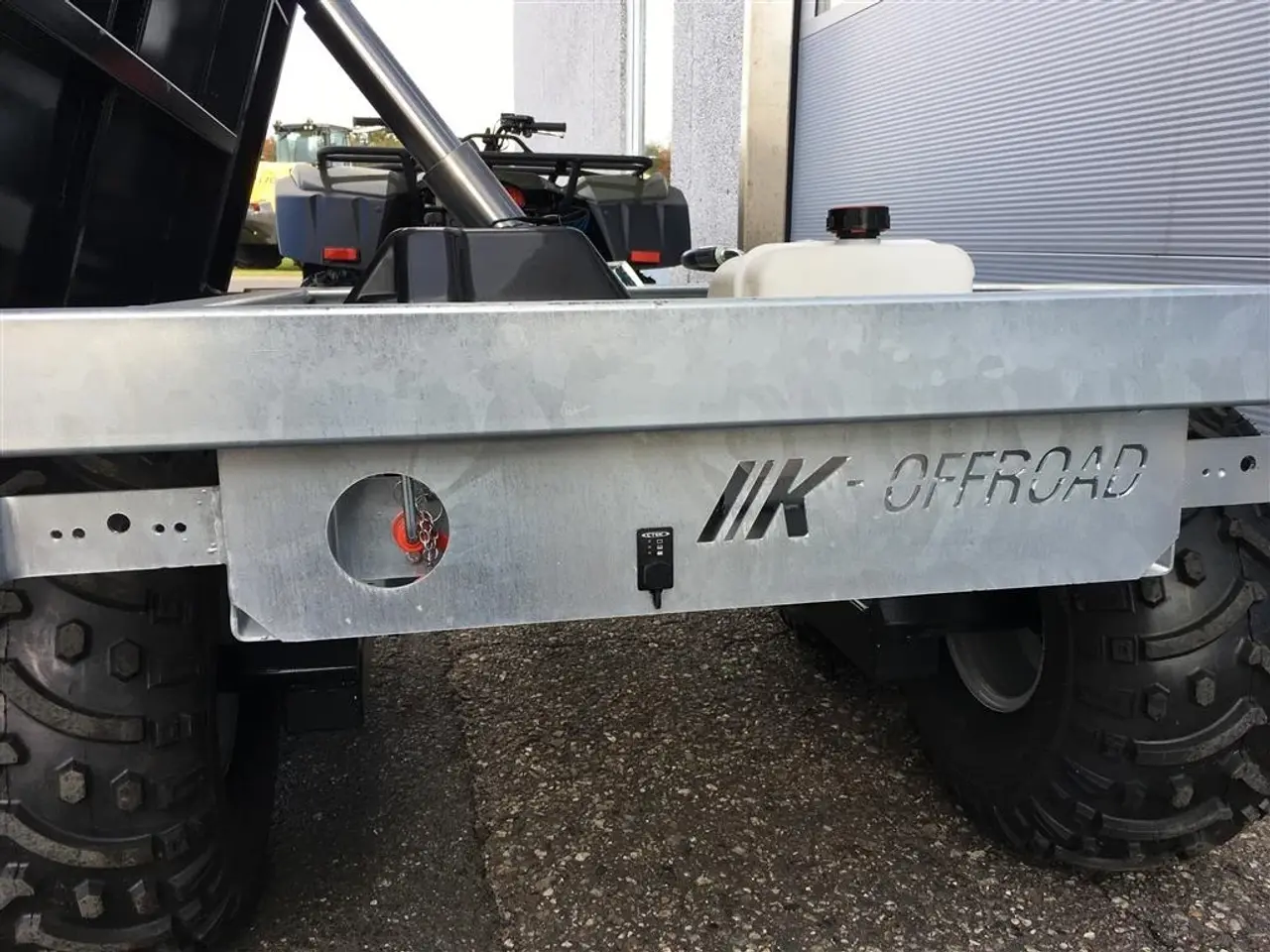 Billede 5 - K-vognen K-Offroad 1,2 tons Boggievagn TILBUD - 3-vejs tip, el-hydraulisk