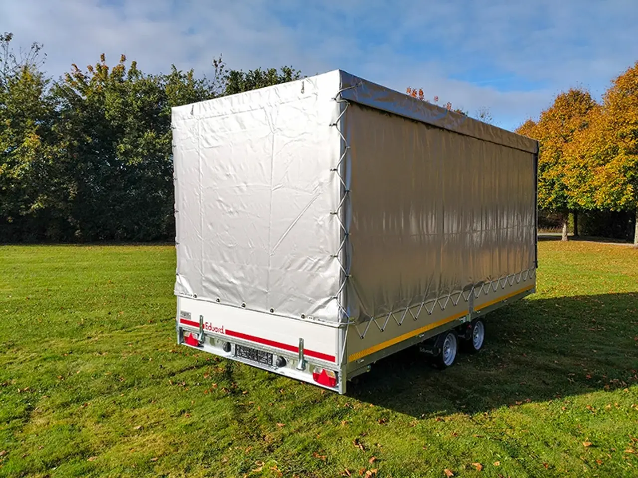 Billede 5 - Høj presenning m. gardinsider til Eduard 5022 trailer