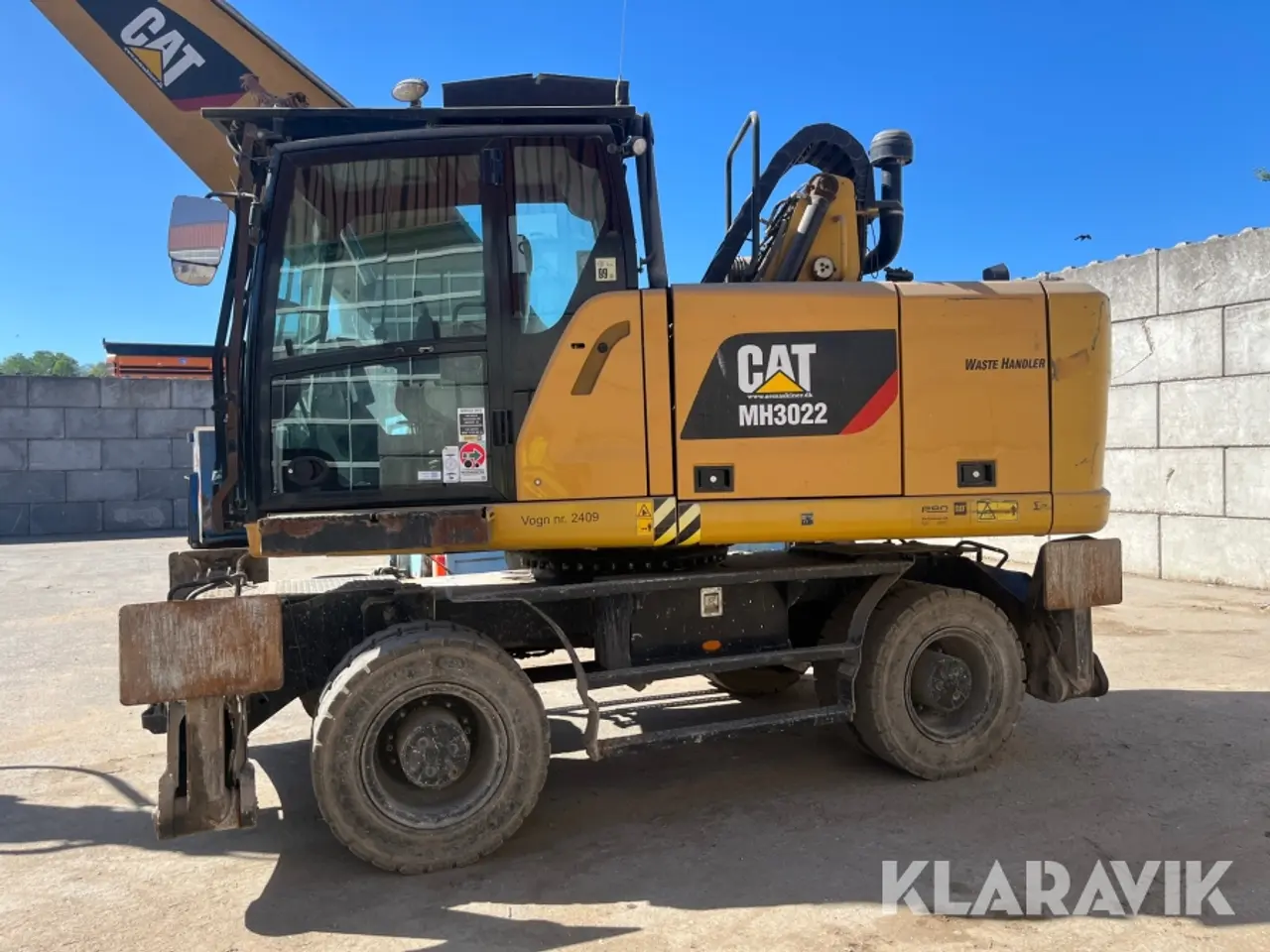 Billede 7 - Sortermaskine Caterpillar MH3022 med hævebart førerhus