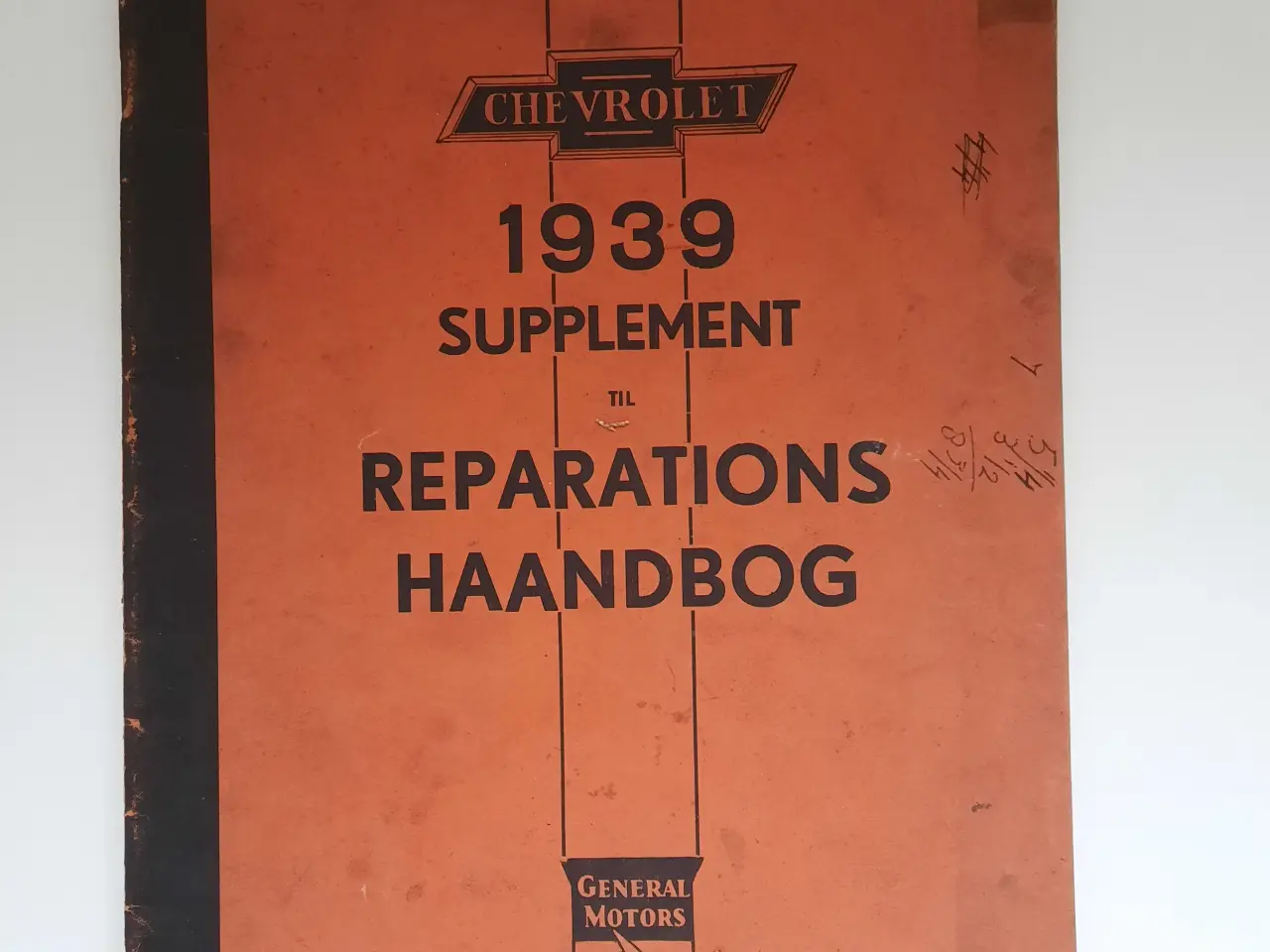 Billede 1 - Reparations håndbog 1939 Chevrolet