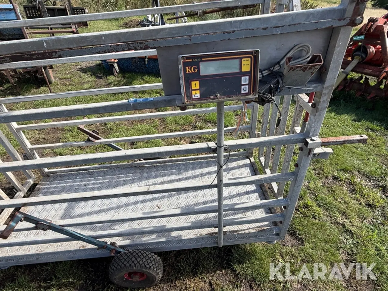 Billede 7 - Kreaturvægt CBH Vægte 750E