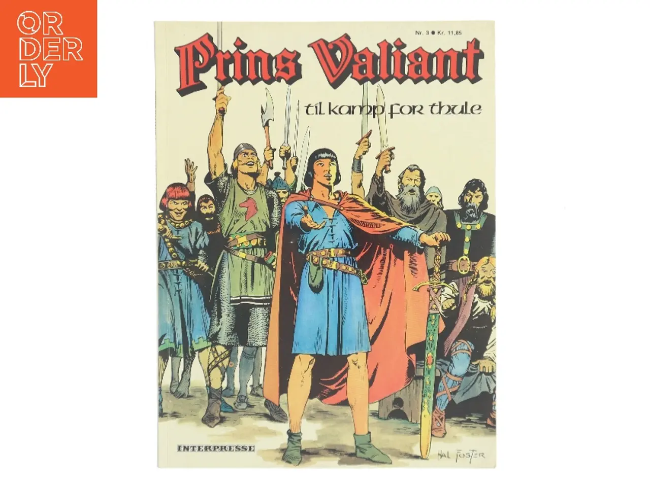 Billede 1 - Prins Valiant – Til kamp for Thule af Hal Foster (Bog)