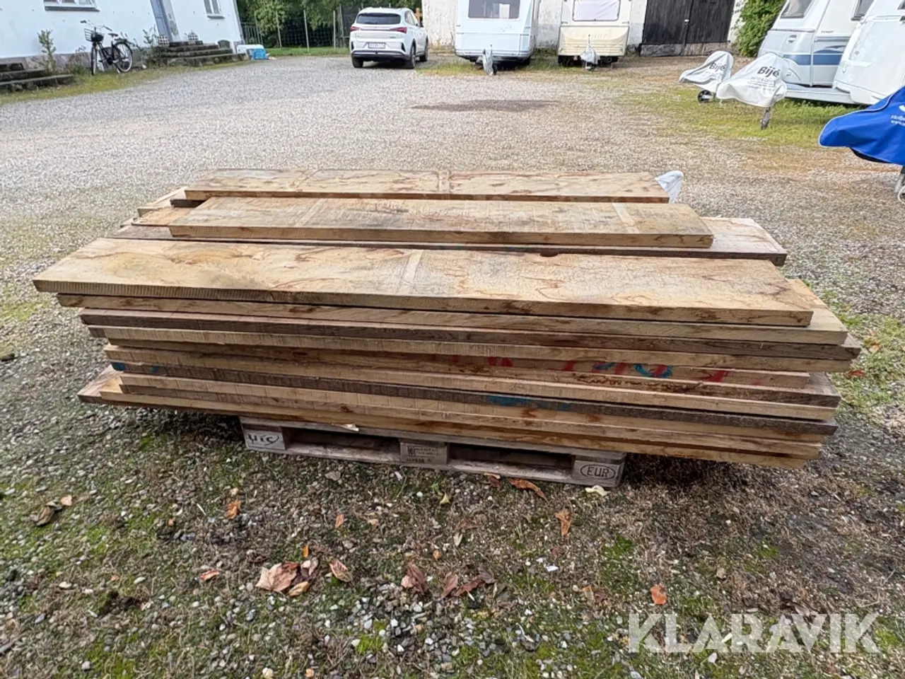 Billede 2 - Planker i eg og ask 37 Styk