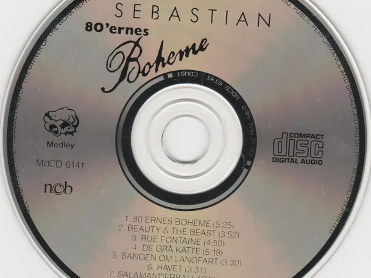 Billede 3 - Sebastian – 80'ernes Boheme – CD