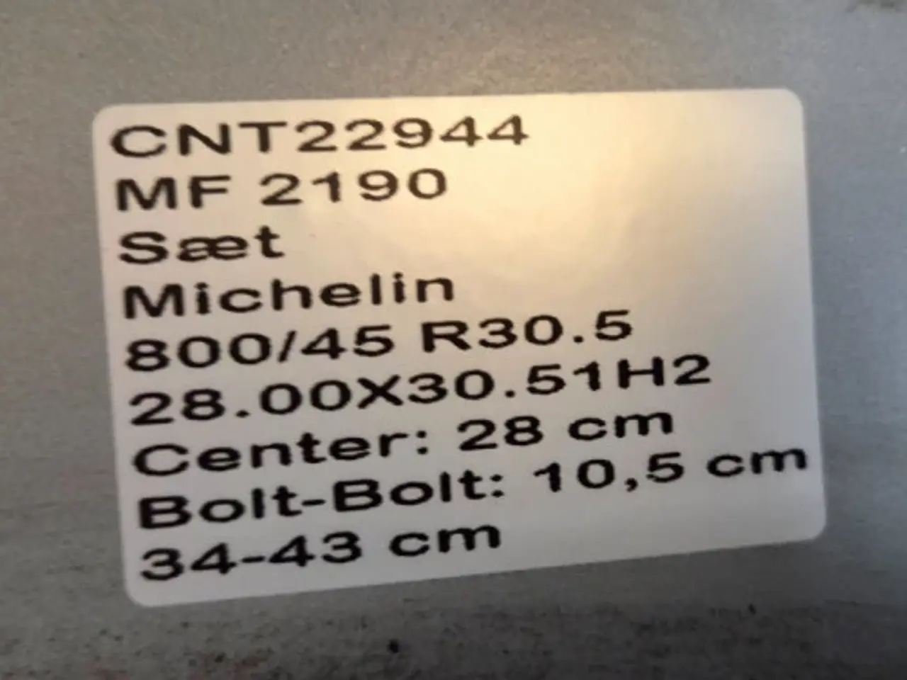 Billede 21 - 30.5" 800/45 R30.5 Sæt