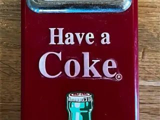 Coca Cola oplukker - retro