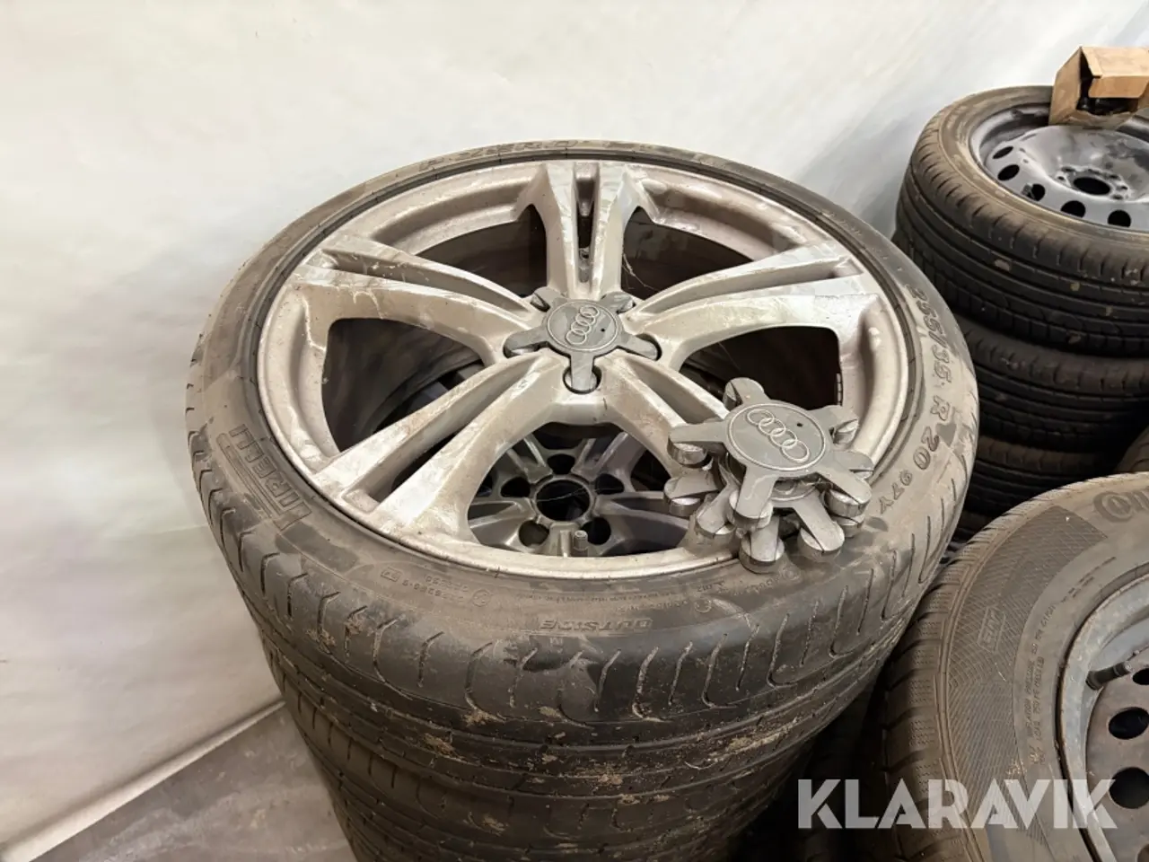 Billede 4 - Dæk på fælge Dunlop, Continental, Firelli 19 styk