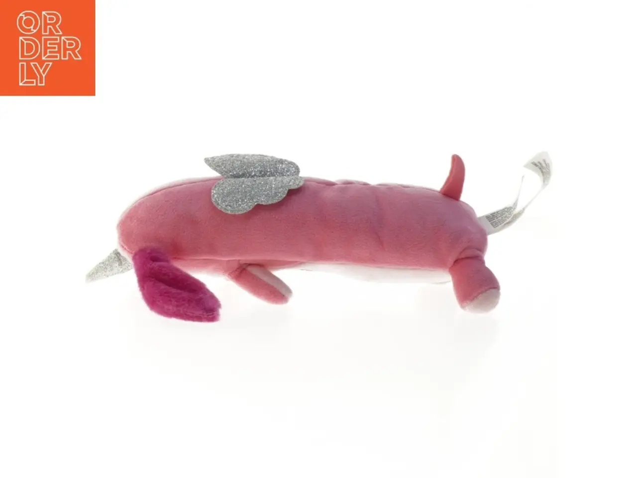 Billede 3 - Plys enhjørning bamse (str. 23 cm)