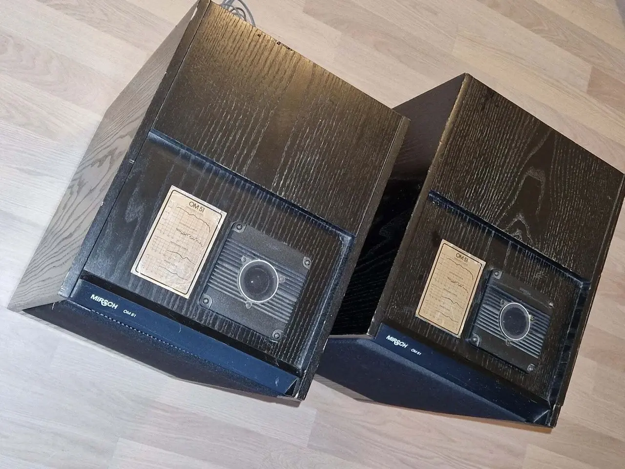 Billede 4 - Højttalere Mirsch OM51 - klassiker!