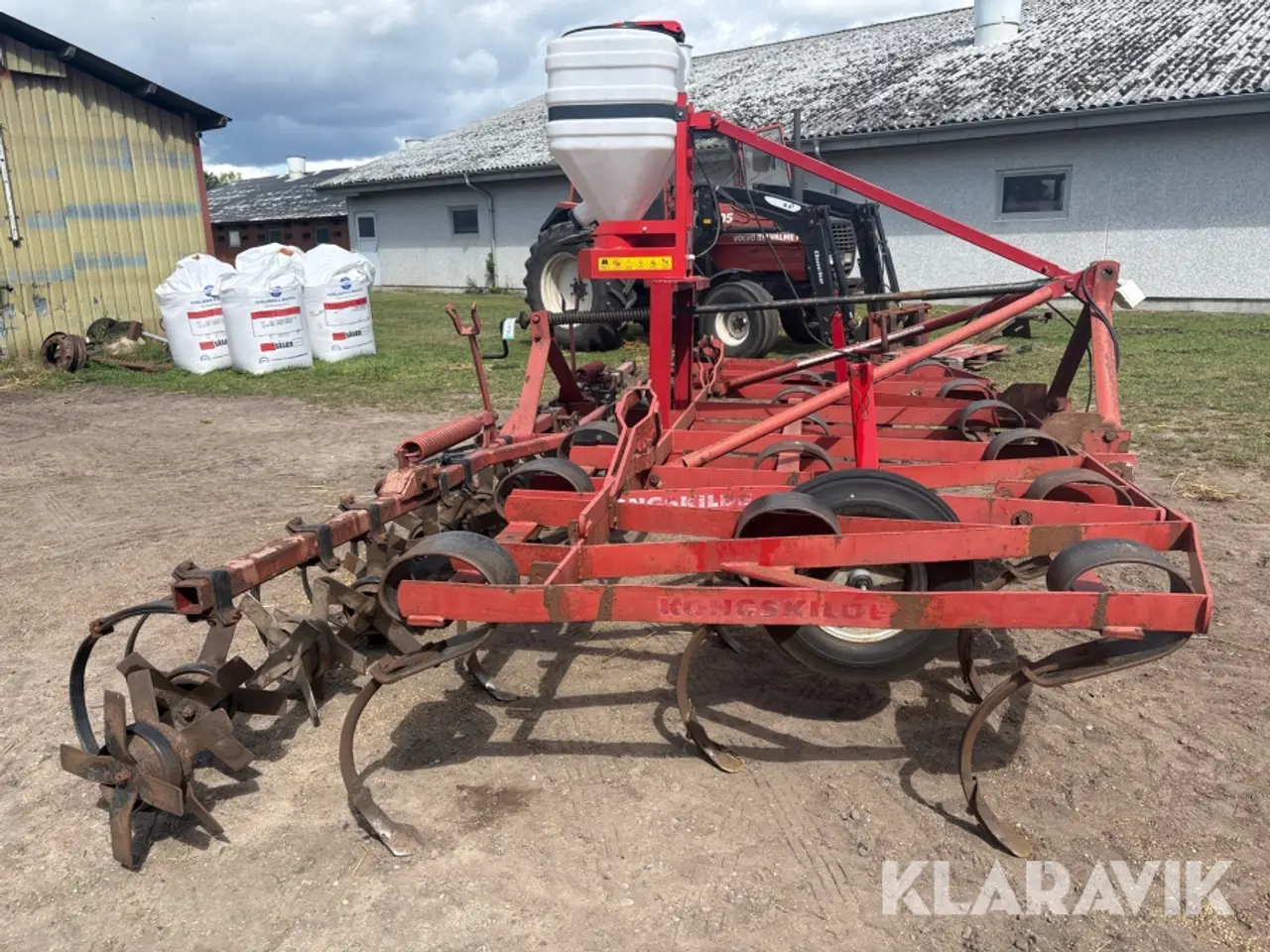 Billede 8 - Harve Kongskilde vibroflex VF 313 med efterafgrøde sprøjte