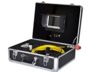 Kloak-tv / inspektionskamera med 20 meter kabel