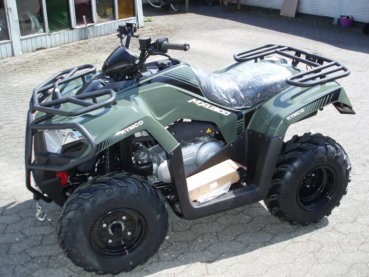 Billede 1 -   ATW  maskine -- Kymco 300 kan reg. som traktor