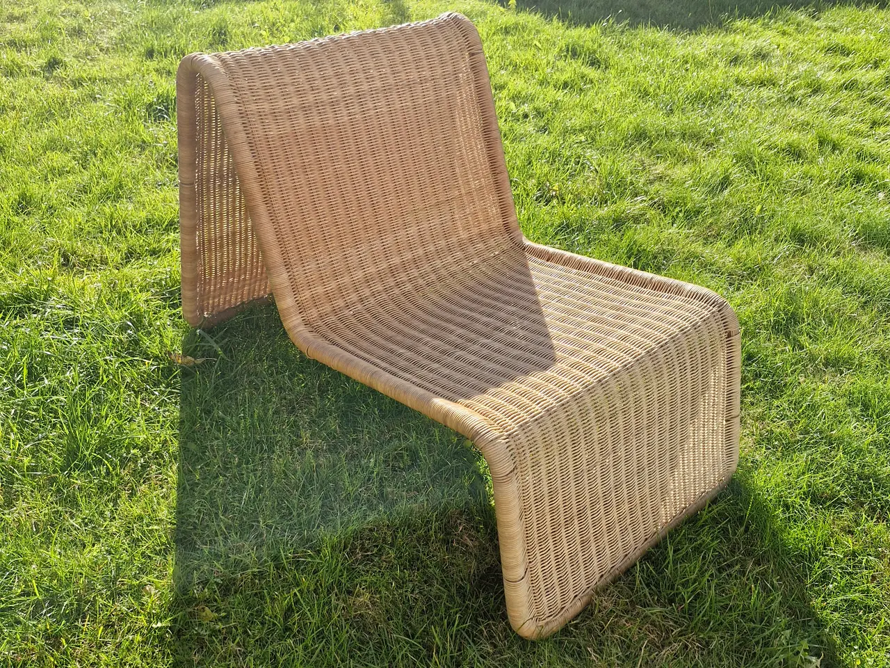 Billede 7 - Ikea model 'Hestra' rattan lounge chair, 1982
