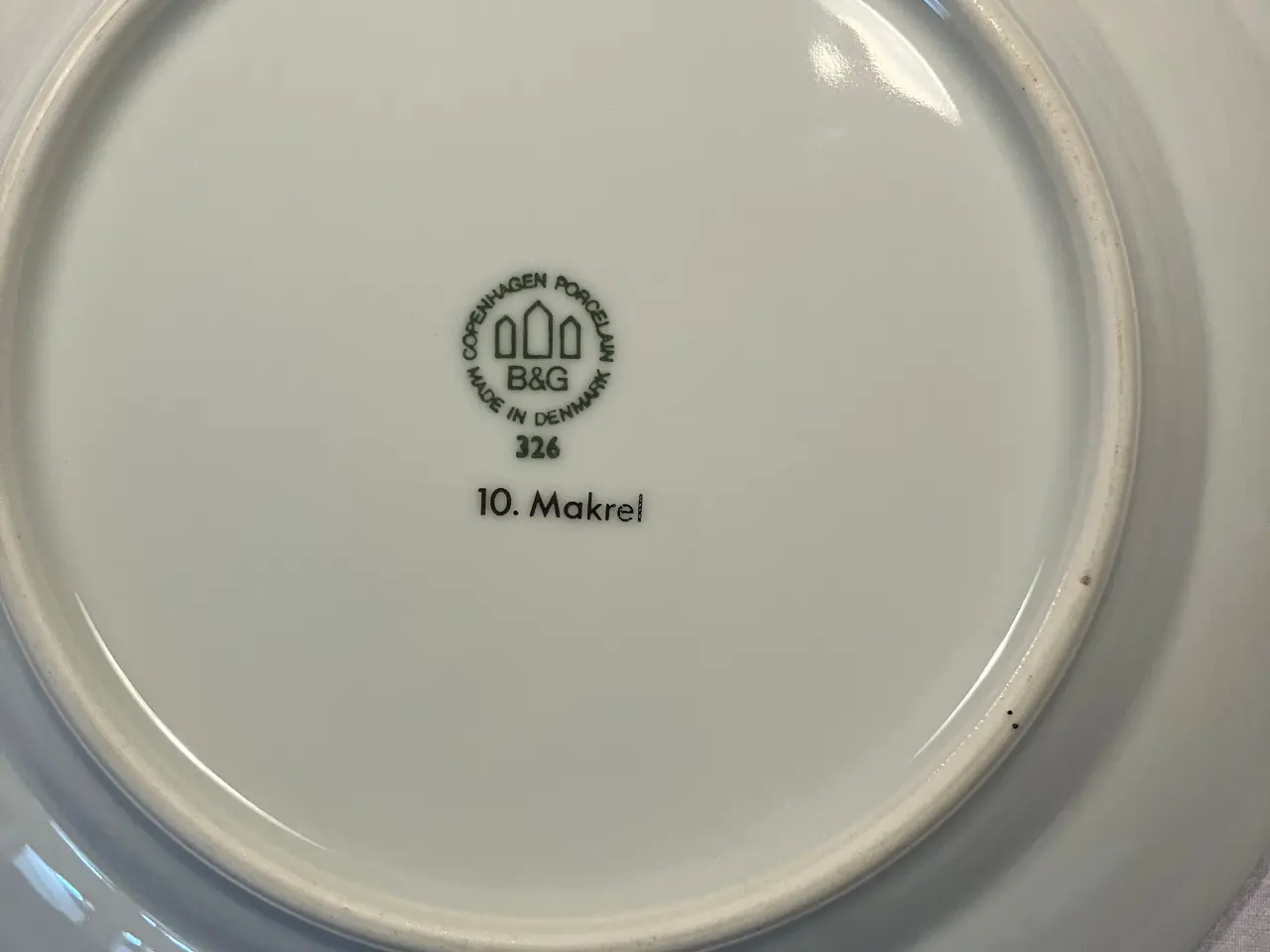 Billede 2 - Fisketallerkner Mågestel