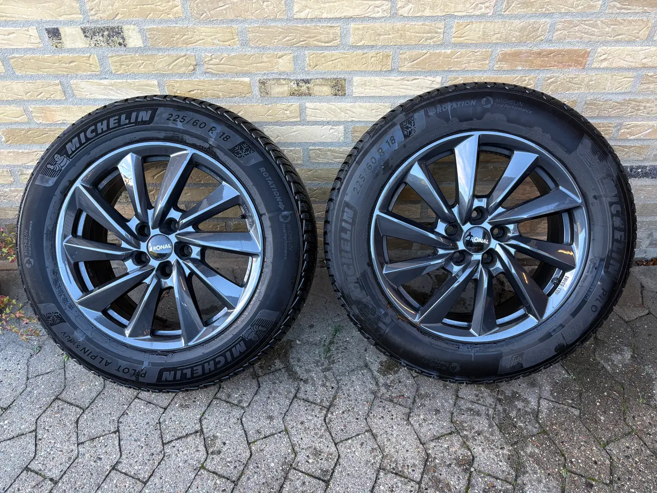Billede 2 - Flotte 18” alufælge med gode vinterdæk Toyota RAV4