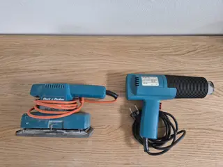 Black & Decker Rystepudser og Varmepistol