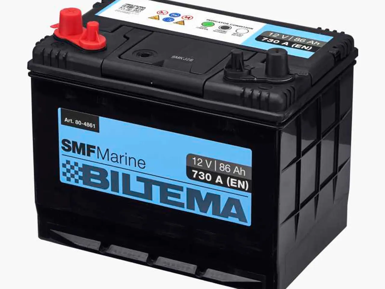 Billede 1 - Fritidsbatteri marine, 12 V, 86 Ah