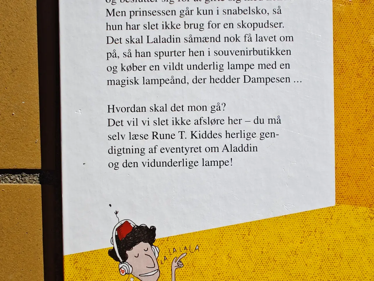 Billede 2 - Laladin og den vildt underlige lampe BOG
