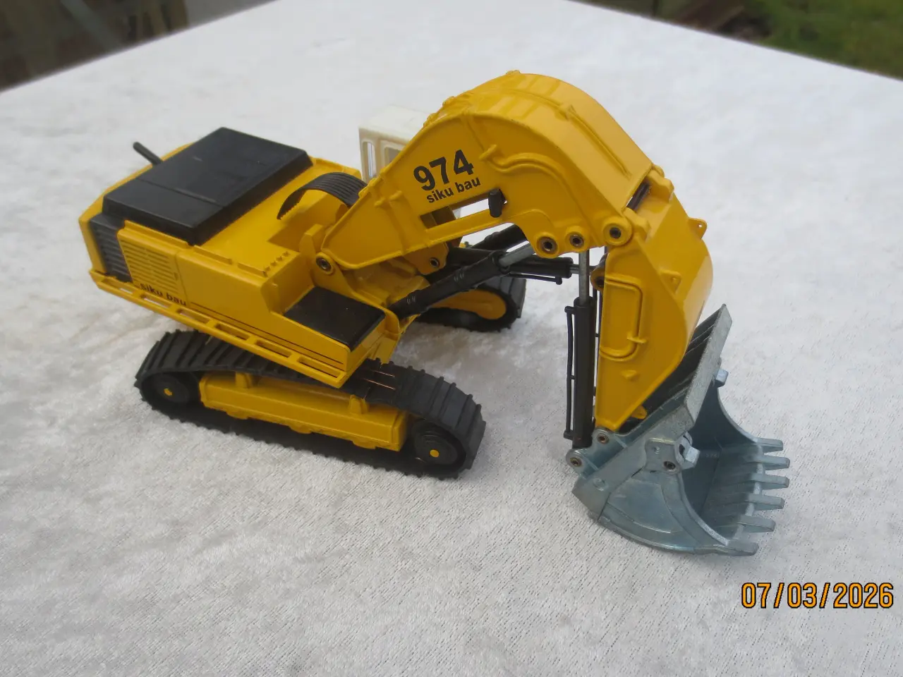 Billede 3 - 2 stk Modeltraktor Entreprenør maskiner O&K