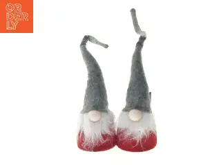 Juledekoration nisser med LED fra Haahr (str. 49 cm)