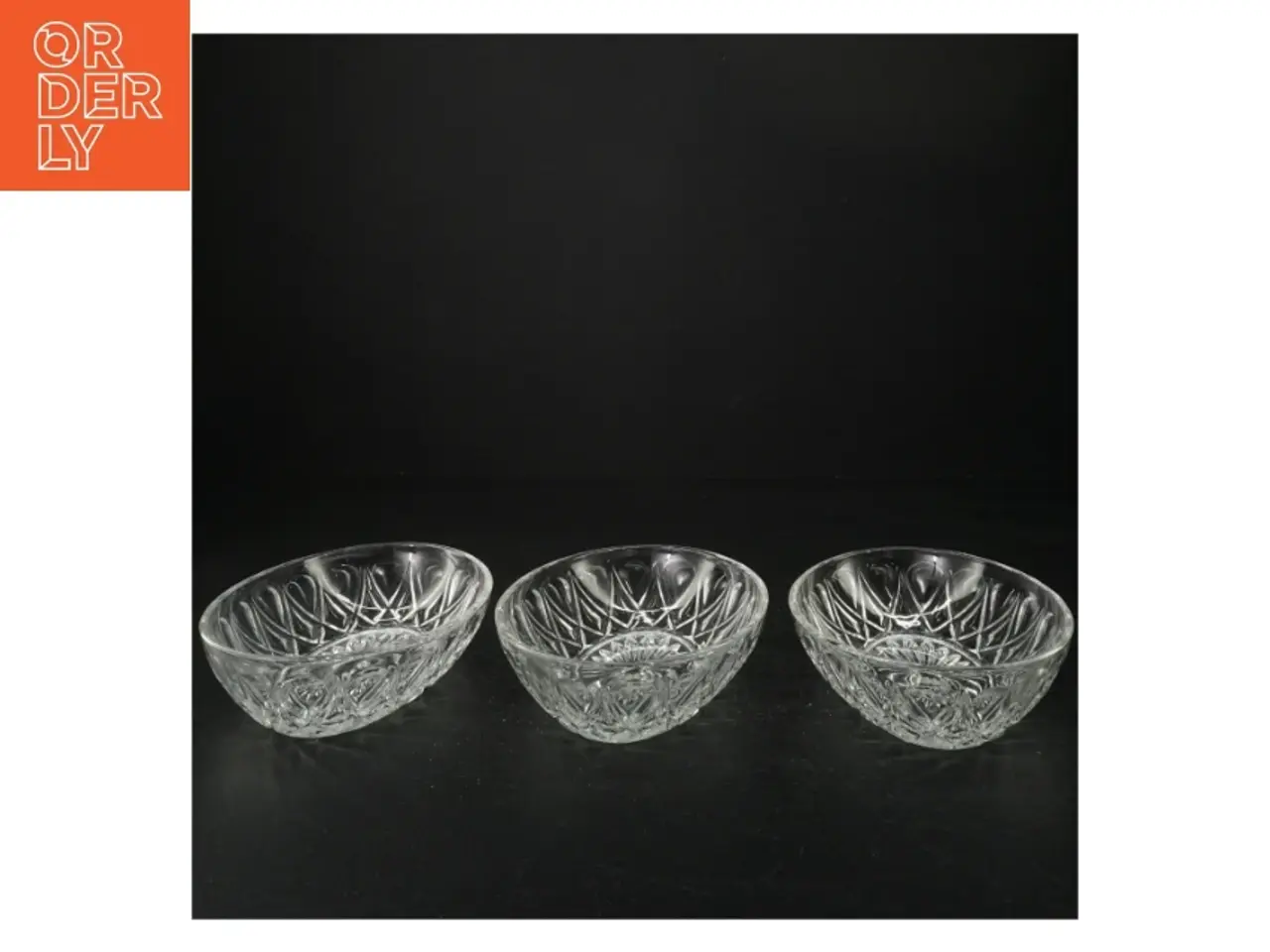 Billede 1 - Glas skåle (str. 17 x 11,5 x 3,5 cm)