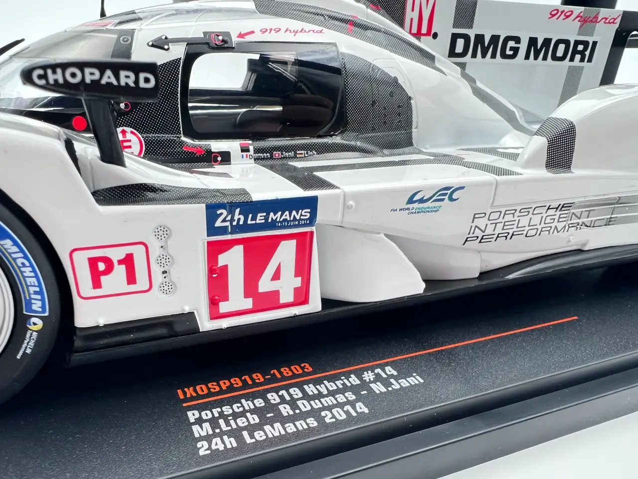 Billede 8 - 2014 Porsche 919 Hybrid #14 - 1:18