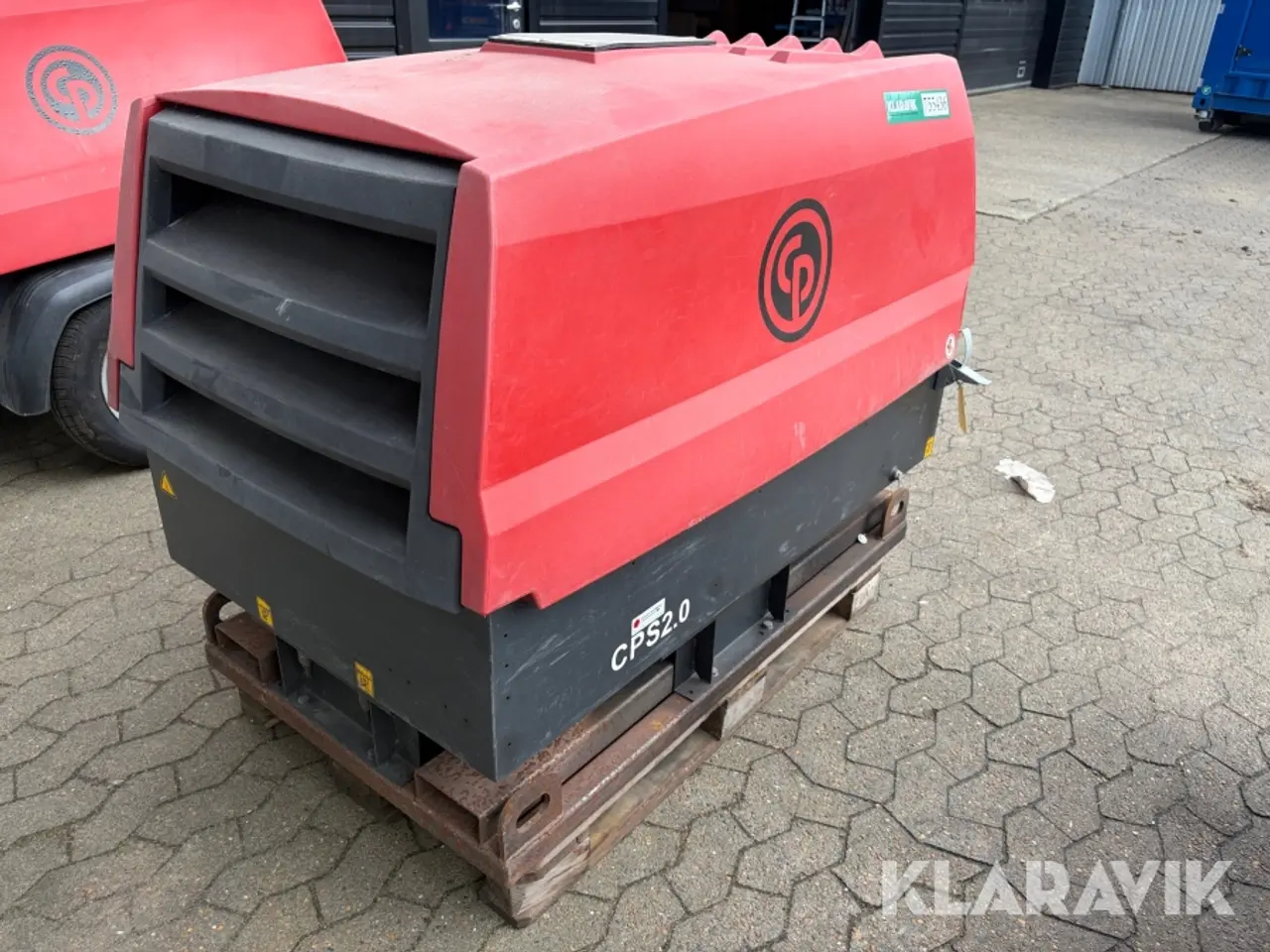 Billede 5 - Mobilkompressor Chicargo Pneumatic CPS2.0 - på gaffellommer