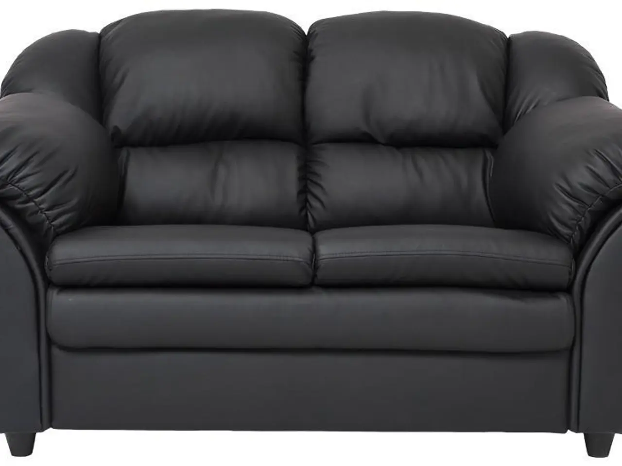 Billede 7 - Tønder 3+2 personers sofasæt i Soft PU - sort