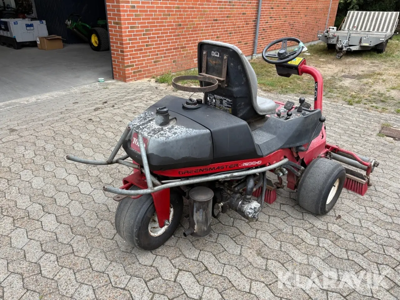 Billede 5 - Triplexklipper Toro Greensmaster 3200-D med børster