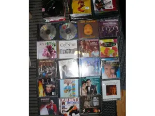 Ny pris! 50 stk: Blandet DVD CD Musik og film