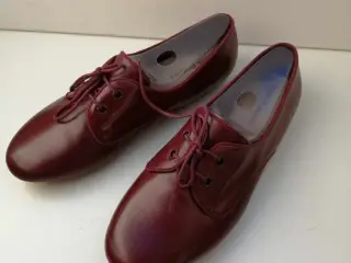 Hush Puppies Ballerinasko Str. 39 Bordeaux Læder