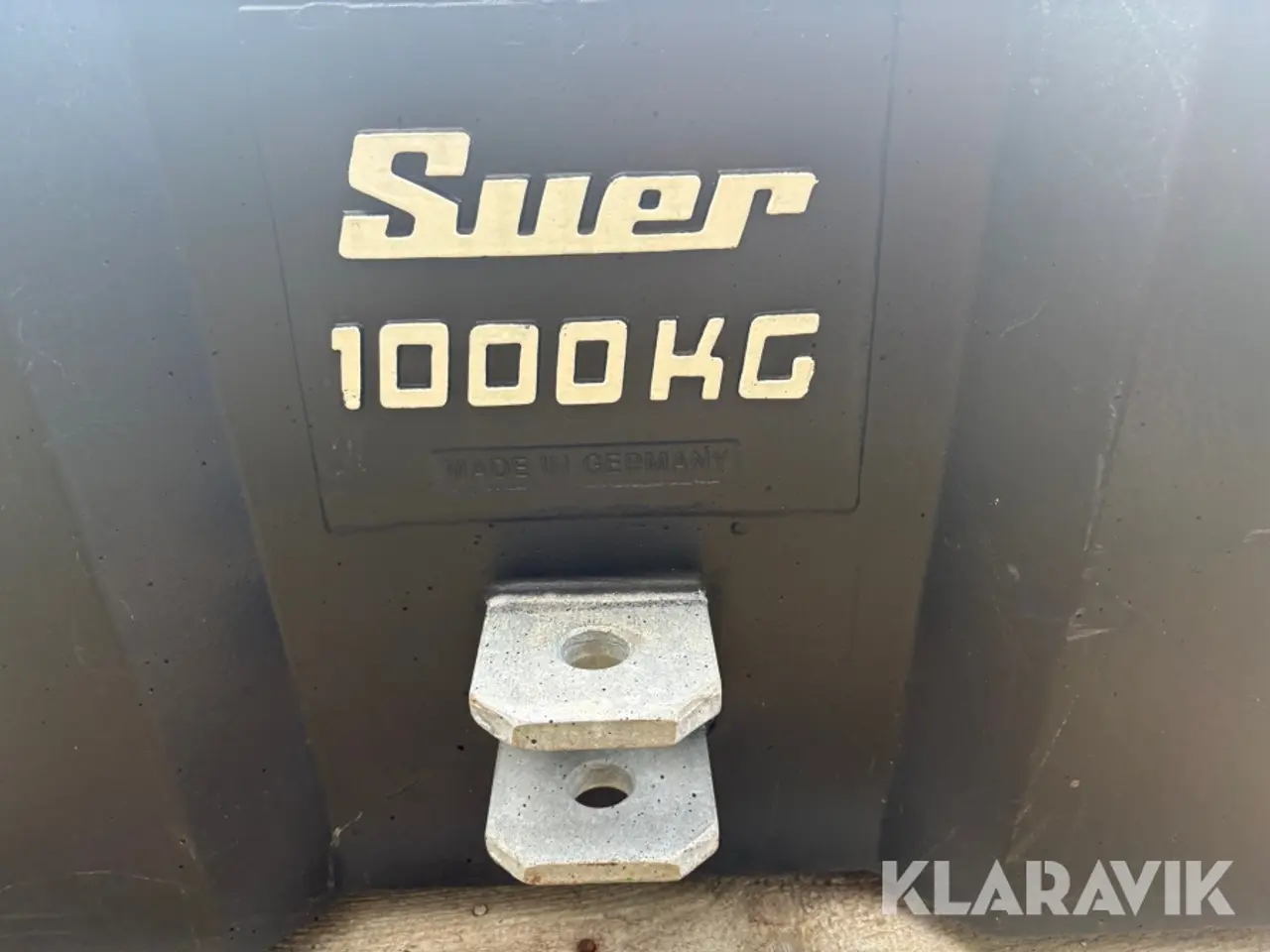 Billede 11 - Frontvægt Suer 1000 kg 1 styk