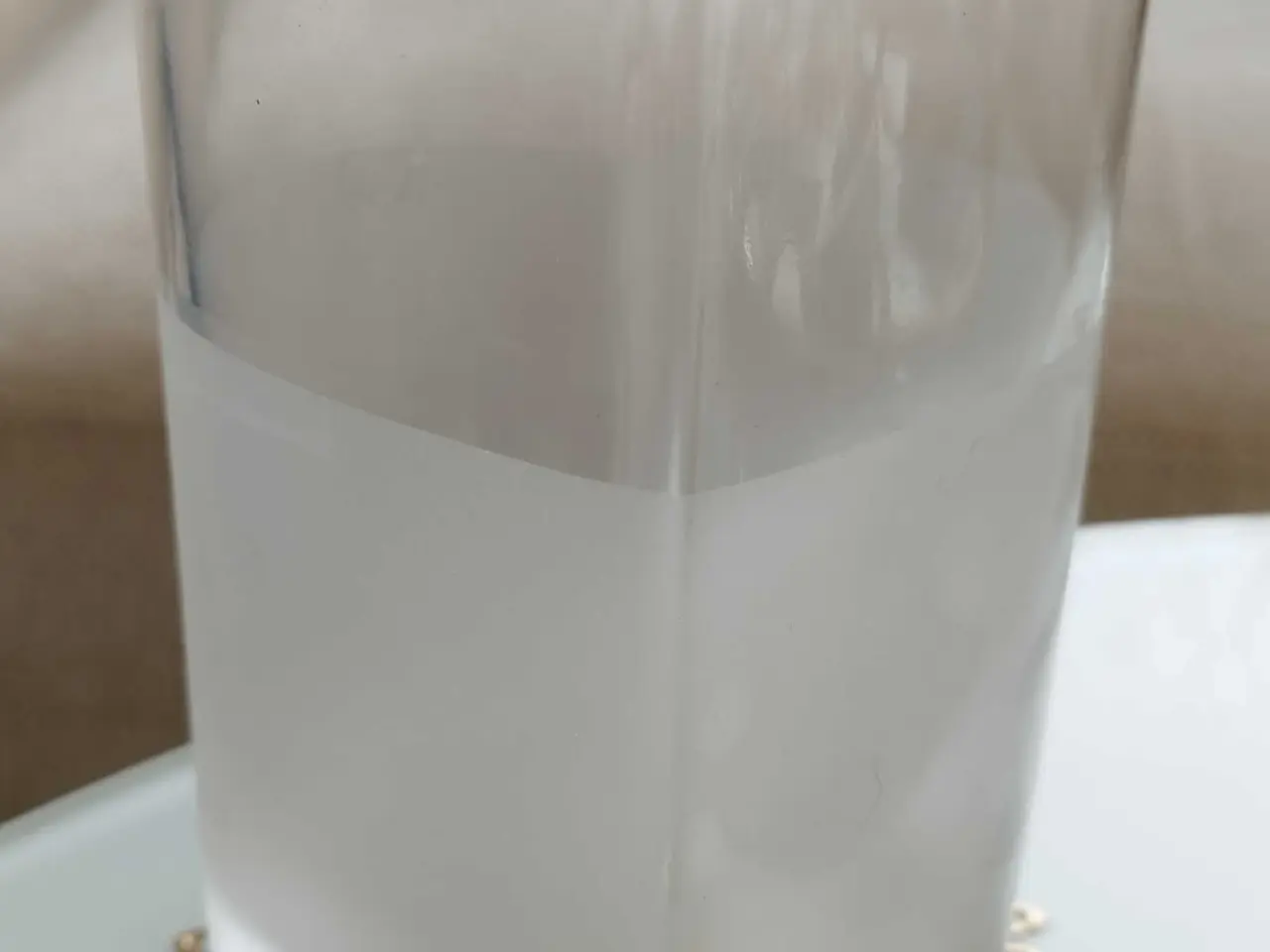 Billede 2 - Sød hjerte vase i glas/ frostet glas