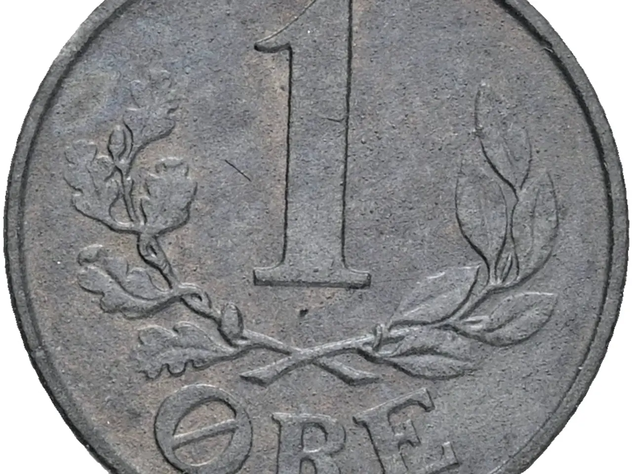 Billede 1 - 1 øre 1943 Christian X