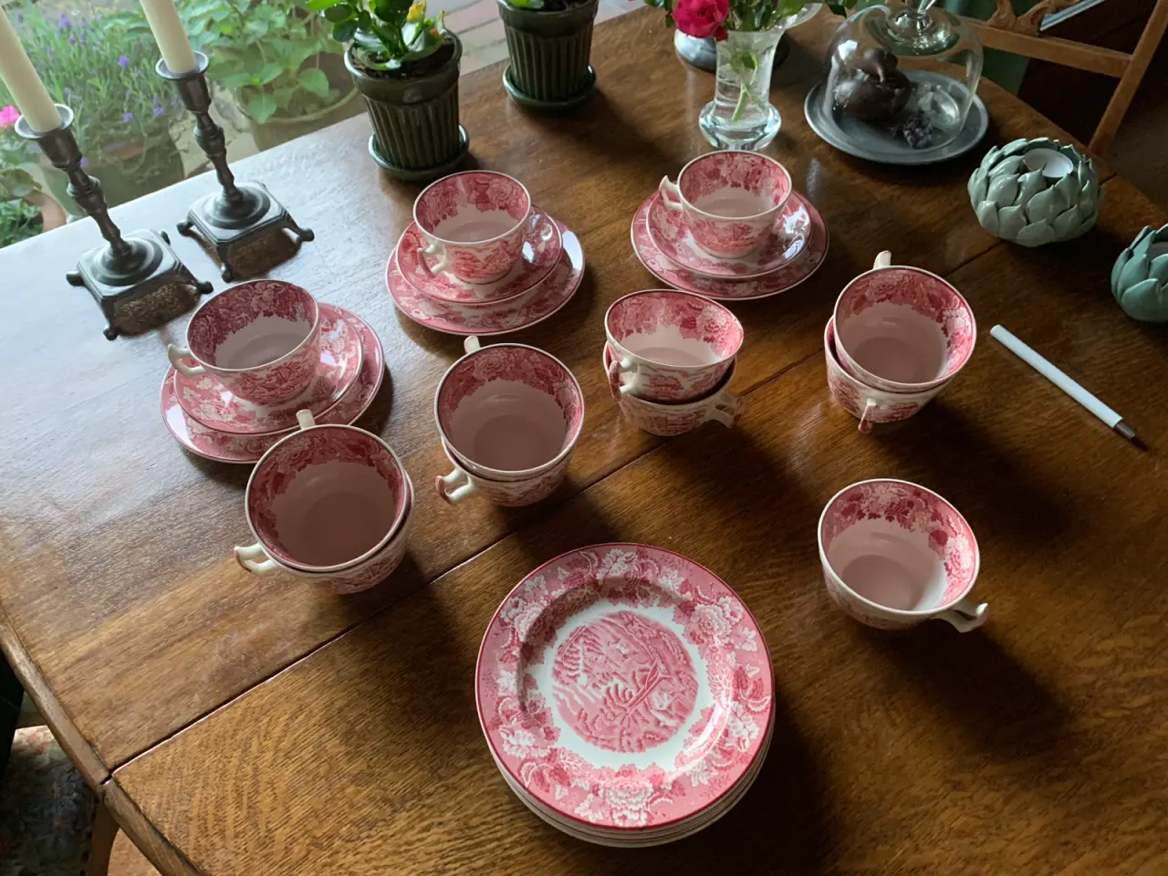 Billede 14 - Rød Paris" Woods Ware Mocca kopper