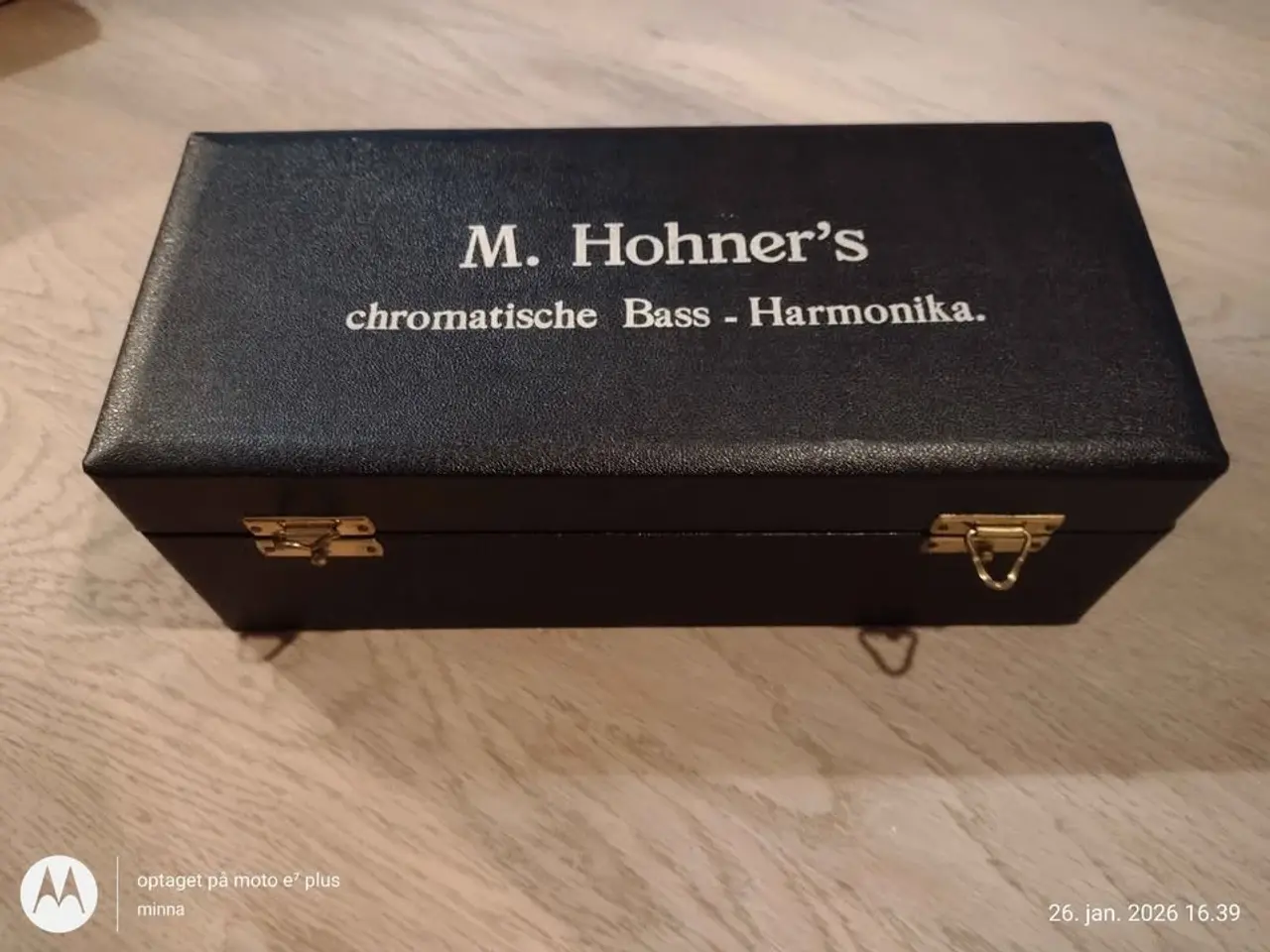 Billede 1 - mundharmonika M. Hohner's chromatische bass