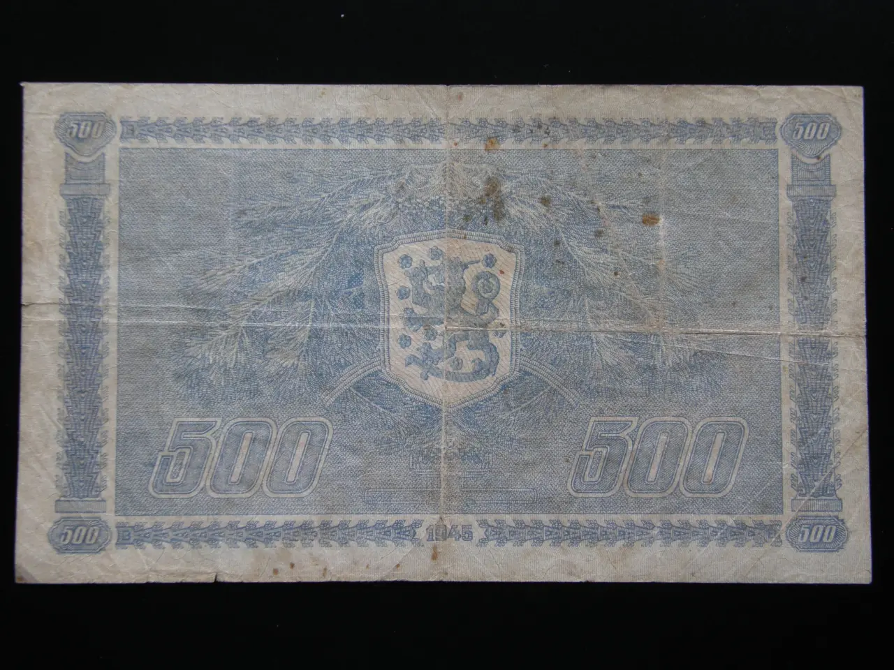 Billede 2 - Finland 500 Markkaa 1945 P89.
