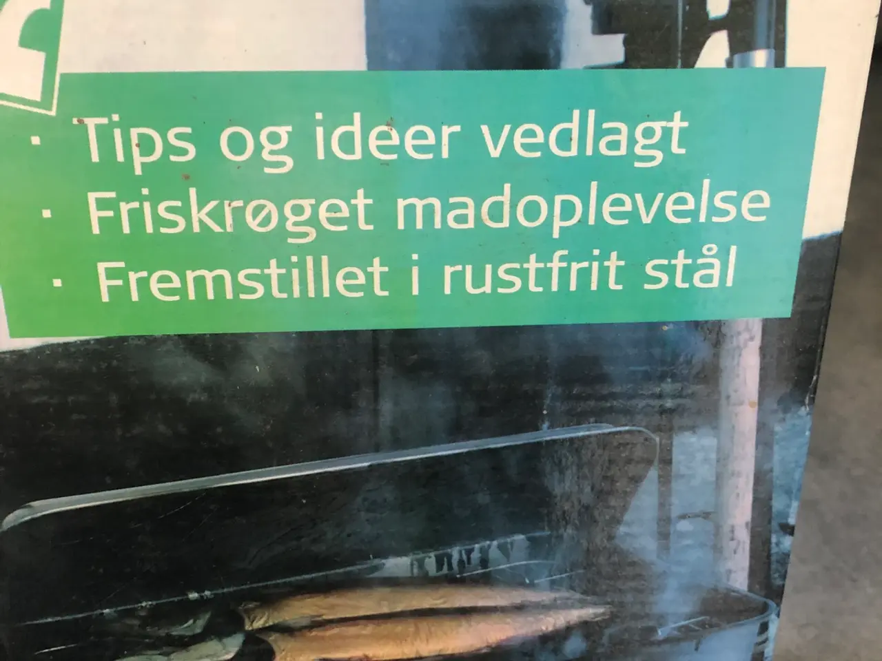 Billede 2 - Røgeovn/rygeovn-lille transportabel