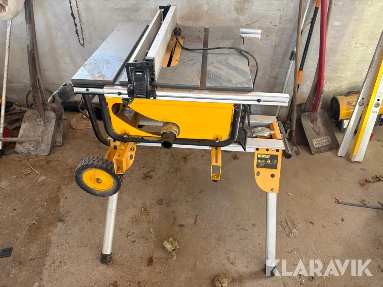 Billede 5 - Bordsav Dewalt DW745-QS på stativ