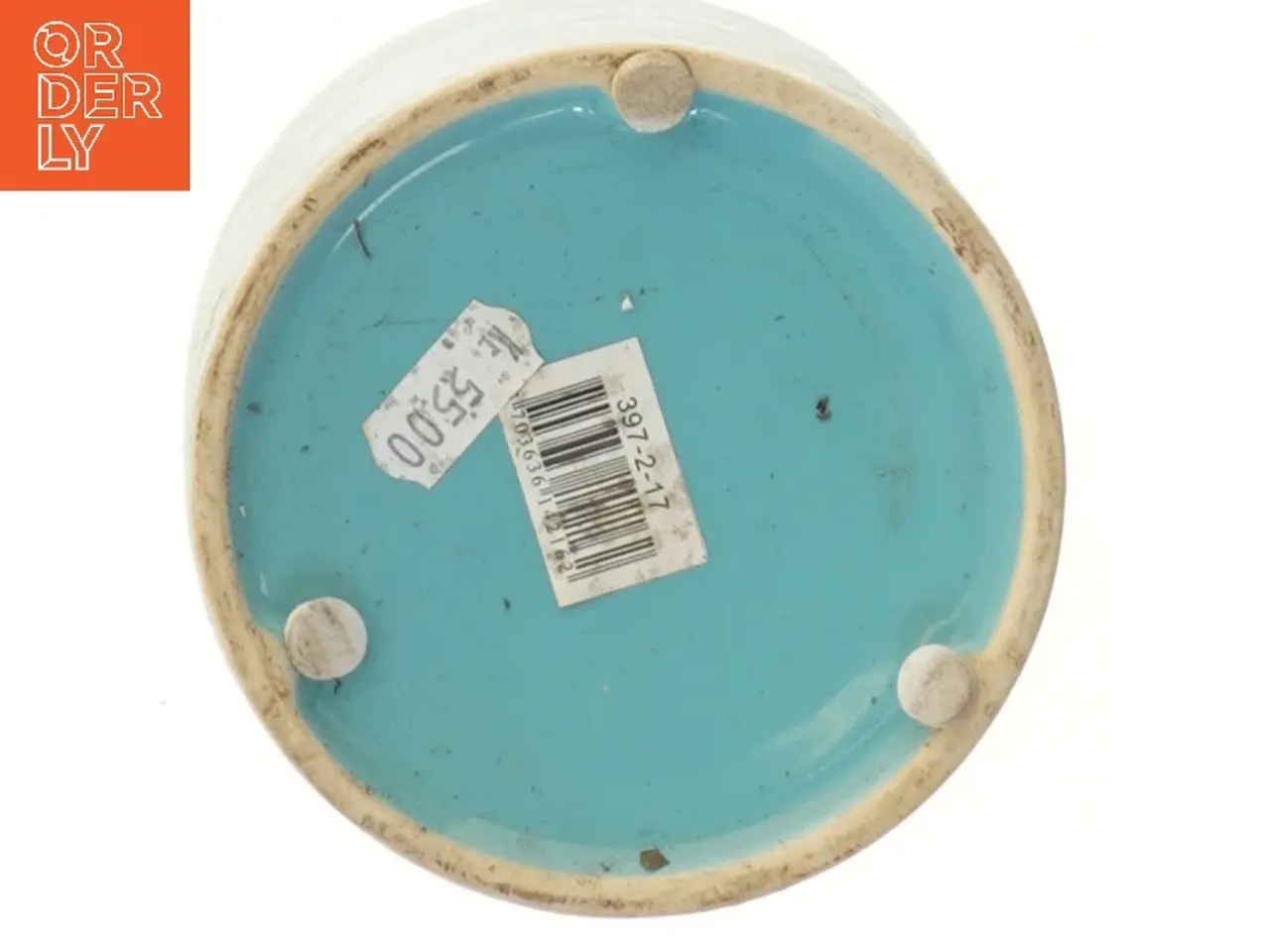 Billede 2 - Blå vase (str. 17 cm)