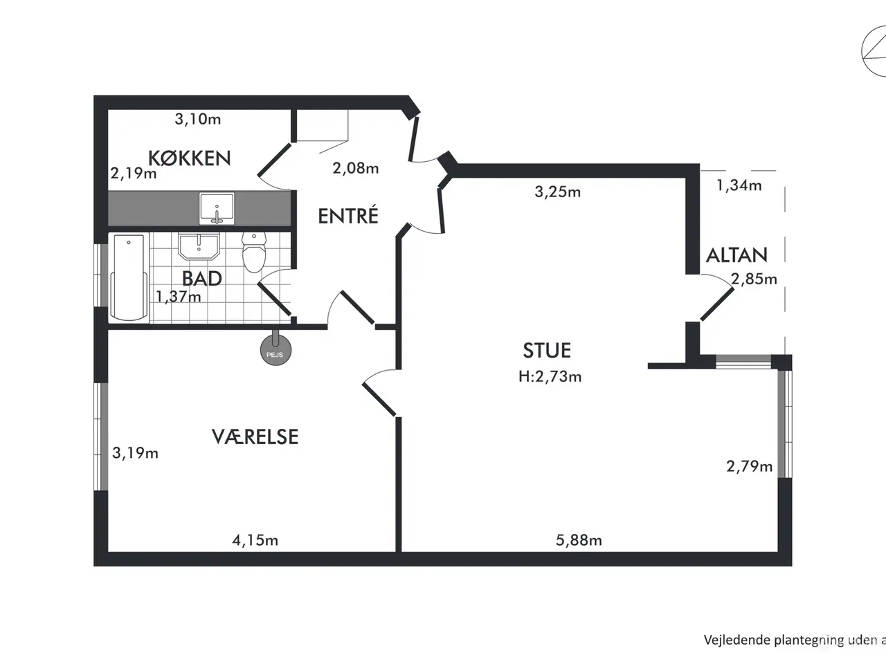 Billede 13 - 75 m² Klinik i Virum