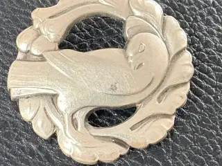 Georg Jensen broche due Sterling sølv
