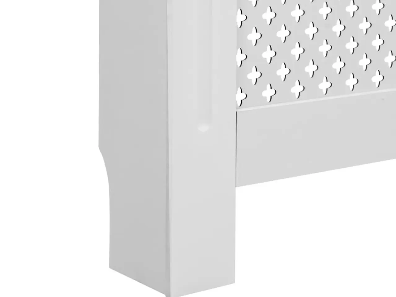 Billede 6 - Radiatorskjuler i MDF - 112 × 19 × 81,5 cm, hvid