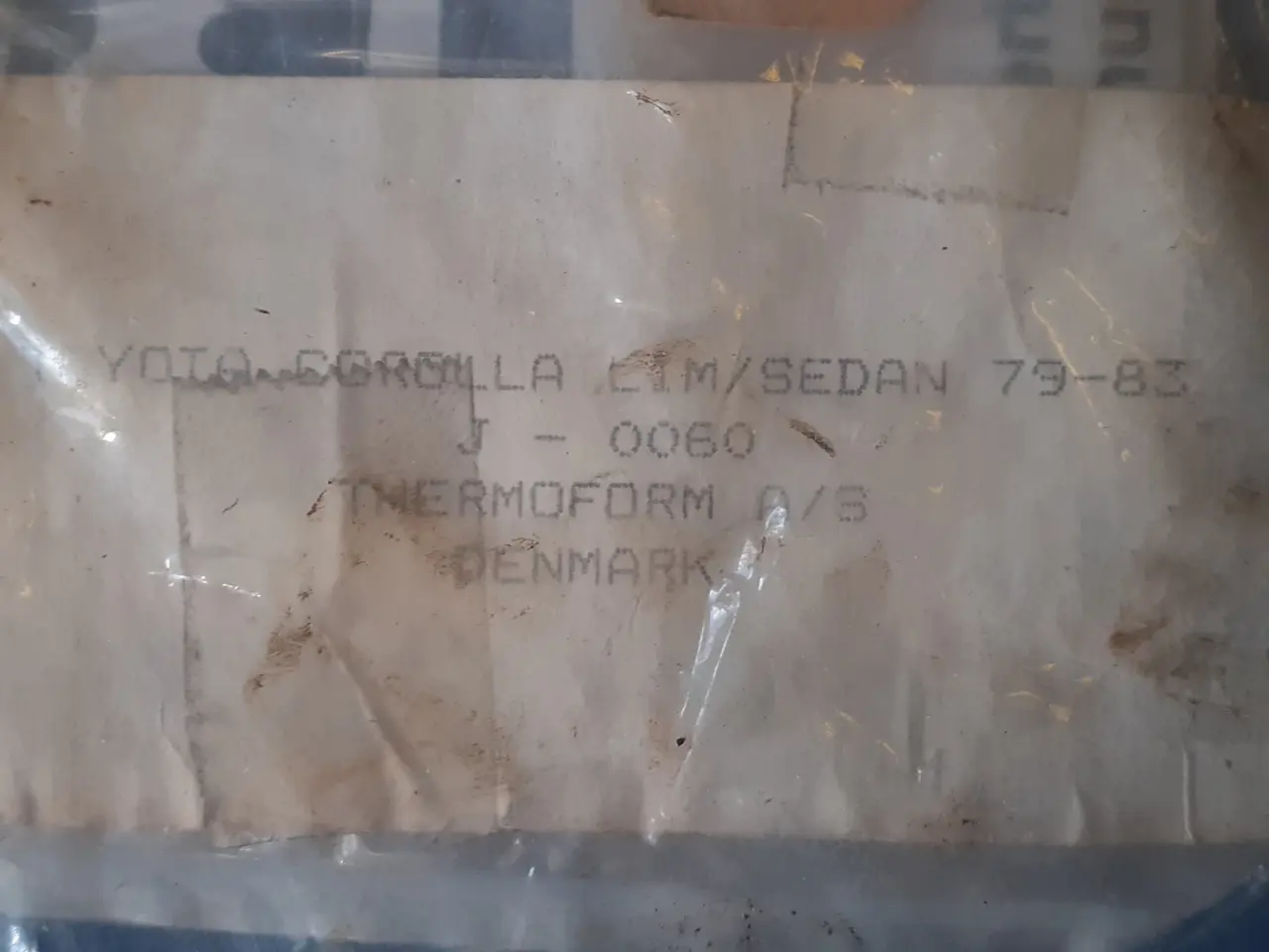 Billede 2 - Bagrudevisir Toyota E70 1979-83
