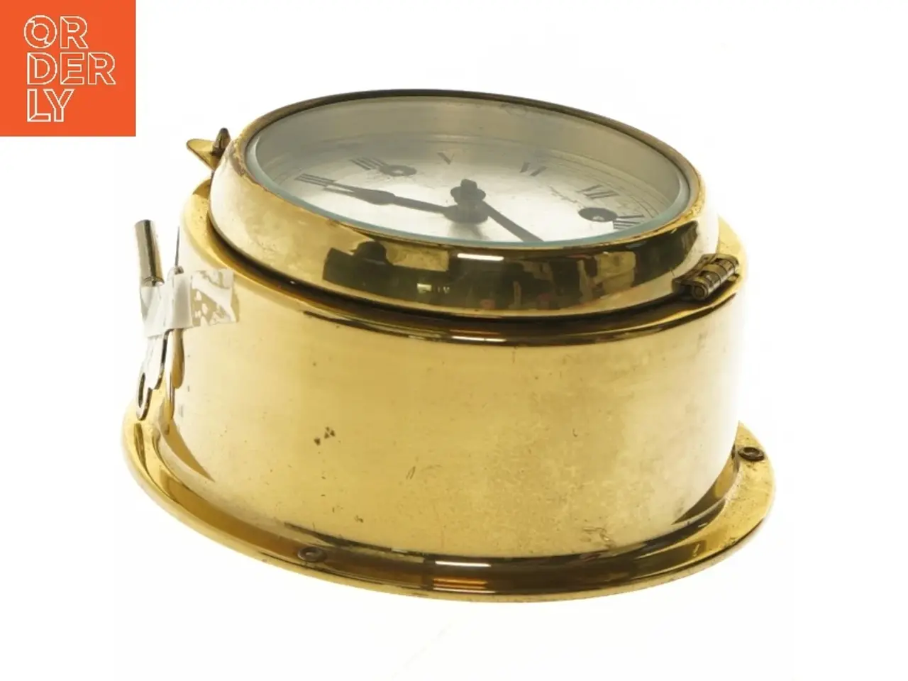 Billede 4 - Skibsur messing(str. Ø 15 cm)