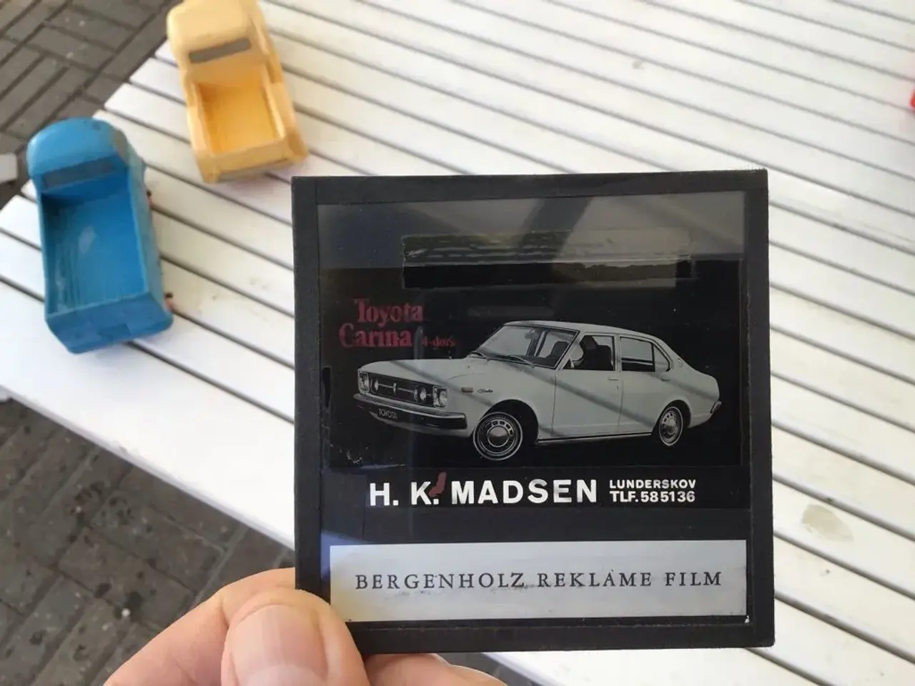 Billede 1 - Toyota reklame gammelt