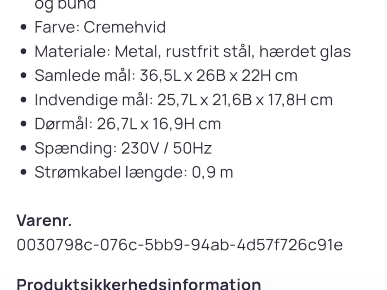 Billede 3 - HELT NY miniovn 10 liter