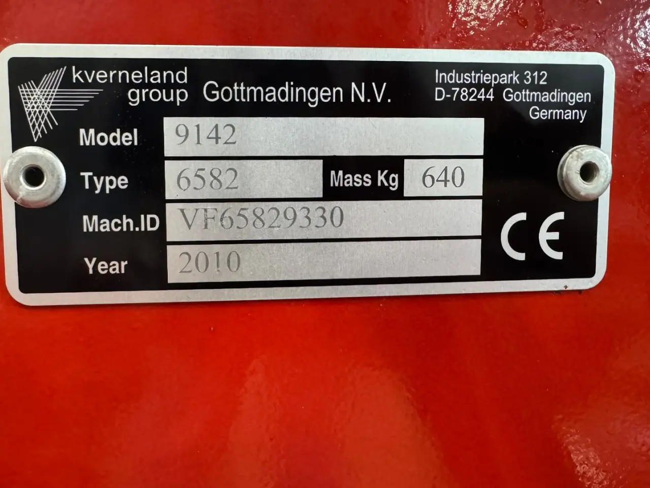 Billede 2 - Kverneland 9142